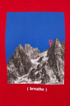 Ανδρικά Μπλουζάκια United Colors Of Benetton - Βαμβακερό μπλουζάκι κόκκινο -United Colors of Benetton Εκπτώσεις unnamed file 2208