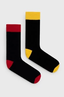 Ανδρικά Κάλτσες United Colors Of Benetton (2-pack) χρώμα: μαύρο