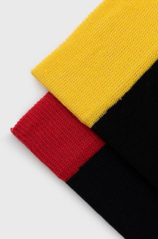 Ανδρικά Κάλτσες United Colors Of Benetton (2-pack) χρώμα: μαύρο 4 Ανδρικά Κάλτσες United Colors Of Benetton (2-pack) χρώμα: μαύρο - Image 2