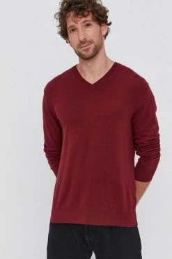 Ανδρικά Χωρίς φερμουάρ Πουλόβερ United Colors Of Benetton χρώμα: καφέ