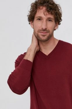 Ανδρικά Χωρίς φερμουάρ Πουλόβερ United Colors Of Benetton χρώμα: καφέ -United Colors of Benetton Εκπτώσεις unnamed file 2214