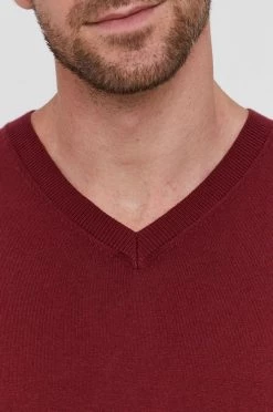 Ανδρικά Χωρίς φερμουάρ Πουλόβερ United Colors Of Benetton χρώμα: καφέ -United Colors of Benetton Εκπτώσεις unnamed file 2215