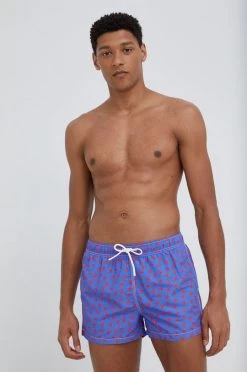 Ανδρικά Σόρτς Σορτς κολύμβησης United Colors Of Benetton μοβ