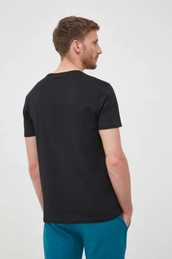 Ανδρικά Μπλουζάκια Βαμβακερό μπλουζάκι United Colors Of Benetton μαύρο -United Colors of Benetton Εκπτώσεις unnamed file 2294