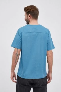 Ανδρικά Μπλουζάκια Βαμβακερό μπλουζάκι United Colors Of Benetton τιρκουάζ -United Colors of Benetton Εκπτώσεις unnamed file 2329