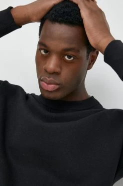 Ανδρικά Χωρίς φερμουάρ Μπλούζα United Colors Of Benetton μαύρο -United Colors of Benetton Εκπτώσεις unnamed file 233