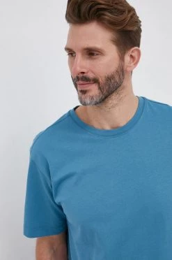 Ανδρικά Μπλουζάκια Βαμβακερό μπλουζάκι United Colors Of Benetton τιρκουάζ -United Colors of Benetton Εκπτώσεις unnamed file 2330