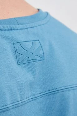 Ανδρικά Μπλουζάκια Βαμβακερό μπλουζάκι United Colors Of Benetton τιρκουάζ -United Colors of Benetton Εκπτώσεις unnamed file 2331