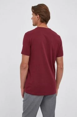 Ανδρικά Μπλουζάκια Βαμβακερό μπλουζάκι United Colors Of Benetton κάστανο -United Colors of Benetton Εκπτώσεις unnamed file 2400