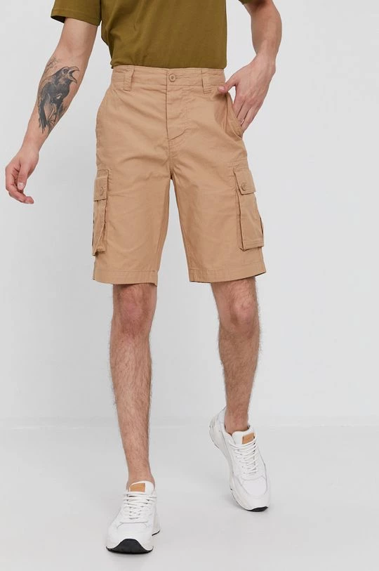 Ανδρικά Σορτς United Colors Of Benetton χρώμα: κίτρινο 3 Ανδρικά Σορτς United Colors Of Benetton χρώμα: κίτρινο