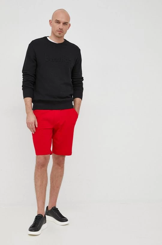 Ανδρικά Σορτς Βαμβακερό σορτσάκι United Colors Of Benetton κόκκινο 4 Ανδρικά Σορτς Βαμβακερό σορτσάκι United Colors Of Benetton κόκκινο - Image 2