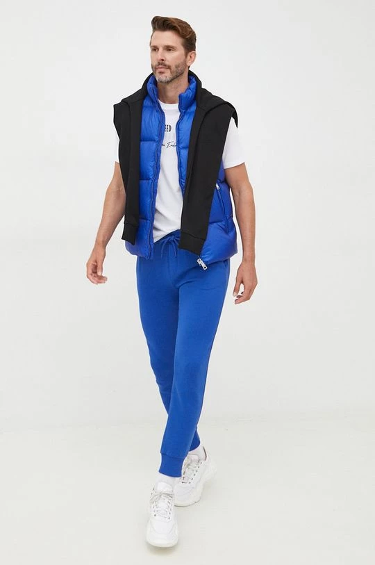 Ανδρικά Παντελόνια φόρμας Βαμβακερό παντελόνι United Colors Of Benetton μπλε 4 Ανδρικά Παντελόνια φόρμας Βαμβακερό παντελόνι United Colors Of Benetton μπλε - Image 2