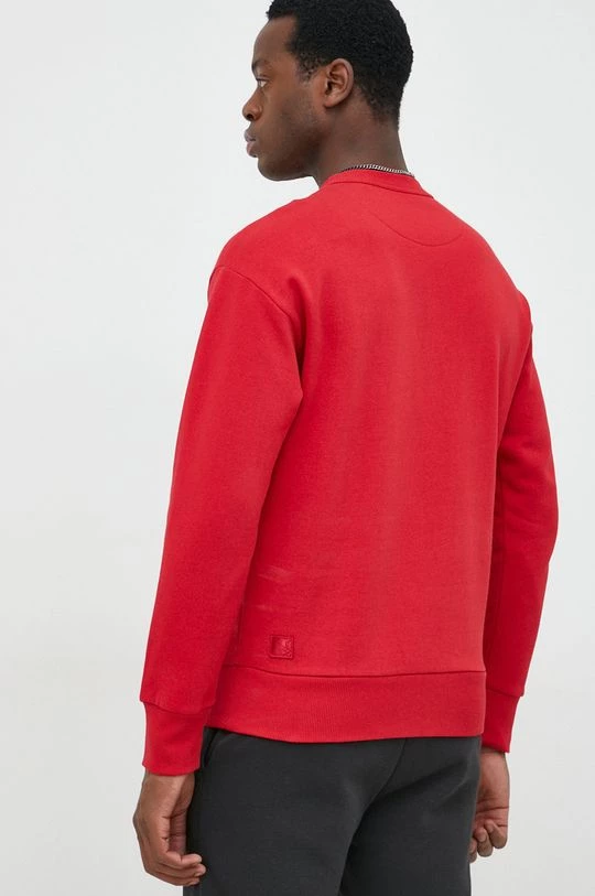 Ανδρικά Χωρίς φερμουάρ Μπλούζα United Colors Of Benetton κόκκινο, 5 Ανδρικά Χωρίς φερμουάρ Μπλούζα United Colors Of Benetton κόκκινο, - Image 3