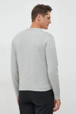 Ανδρικά Με φερμουάρ Βαμβακερή ζακέτα United Colors Of Benetton γκρι -United Colors of Benetton Εκπτώσεις unnamed file 267