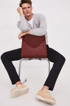 Ανδρικά Με φερμουάρ Βαμβακερή ζακέτα United Colors Of Benetton γκρι -United Colors of Benetton Εκπτώσεις unnamed file 269