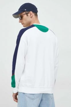 Ανδρικά Χωρίς φερμουάρ Μπλούζα United Colors Of Benetton άσπρο, -United Colors of Benetton Εκπτώσεις unnamed file 285