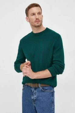 Ανδρικά Χωρίς φερμουάρ Πουλόβερ με προσθήκη μαλλιού United Colors Of Benetton χρώμα: πράσινο, 11 Ανδρικά Χωρίς φερμουάρ Πουλόβερ με προσθήκη μαλλιού United Colors Of Benetton χρώμα: πράσινο, -United Colors of Benetton Εκπτώσεις unnamed file 302