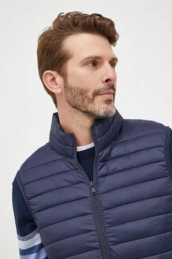 Ανδρικά Γιλέκα Αμάνικο μπουφάν United Colors Of Benetton ναυτικό μπλε -United Colors of Benetton Εκπτώσεις unnamed file 313