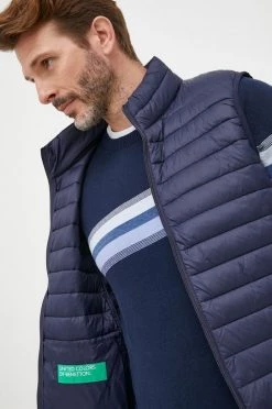 Ανδρικά Γιλέκα Αμάνικο μπουφάν United Colors Of Benetton ναυτικό μπλε -United Colors of Benetton Εκπτώσεις unnamed file 315