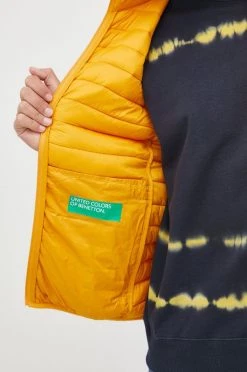 Ανδρικά Γιλέκα Αμάνικο μπουφάν United Colors Of Benetton κίτρινο -United Colors of Benetton Εκπτώσεις unnamed file 321