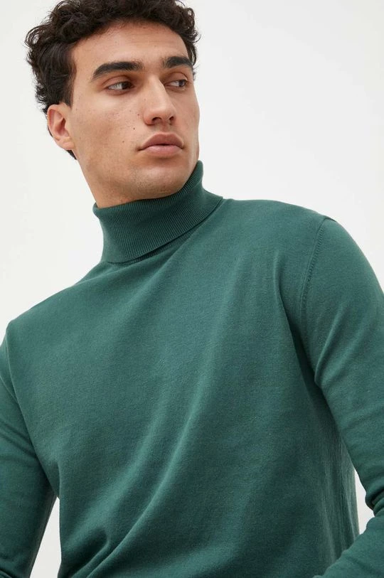 Ανδρικά Χωρίς φερμουάρ Πουλόβερ United Colors Of Benetton πράσινο, 6 Ανδρικά Χωρίς φερμουάρ Πουλόβερ United Colors Of Benetton πράσινο, - Image 4