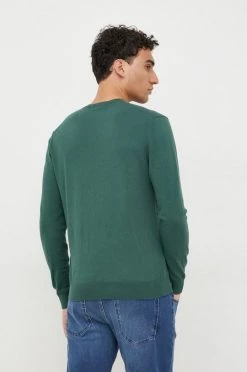 Ανδρικά Χωρίς φερμουάρ Πουλόβερ United Colors Of Benetton πράσινο, -United Colors of Benetton Εκπτώσεις unnamed file 334