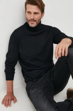 Ανδρικά Χωρίς φερμουάρ Πουλόβερ United Colors Of Benetton μαύρο,