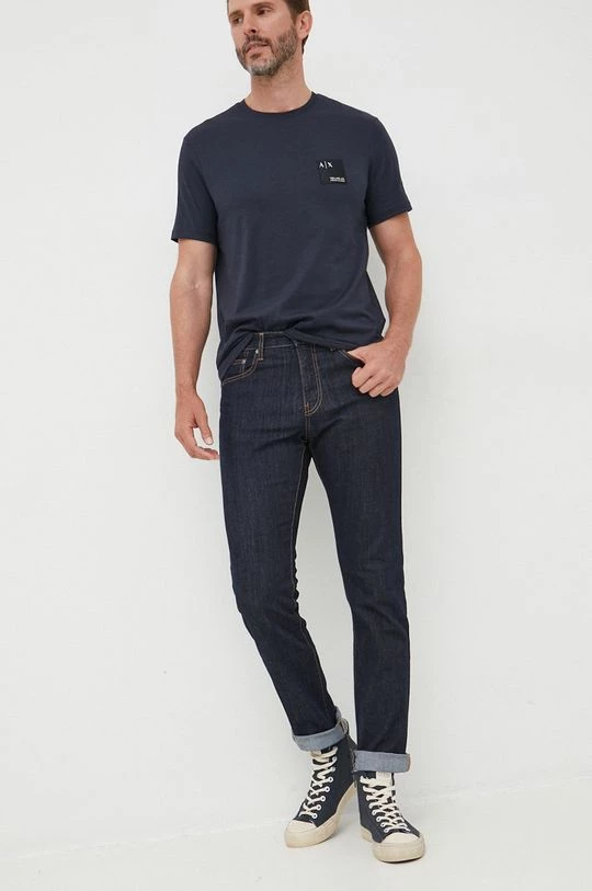 Ανδρικά Slim και Skinny Τζιν παντελονι United Colors Of Benetton σκούρο μπλε 3 Ανδρικά Slim και Skinny Τζιν παντελονι United Colors Of Benetton σκούρο μπλε