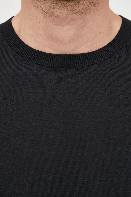 Ανδρικά Χωρίς φερμουάρ Πουλόβερ United Colors Of Benetton μαύρο, 7 Ανδρικά Χωρίς φερμουάρ Πουλόβερ United Colors Of Benetton μαύρο, - Image 5