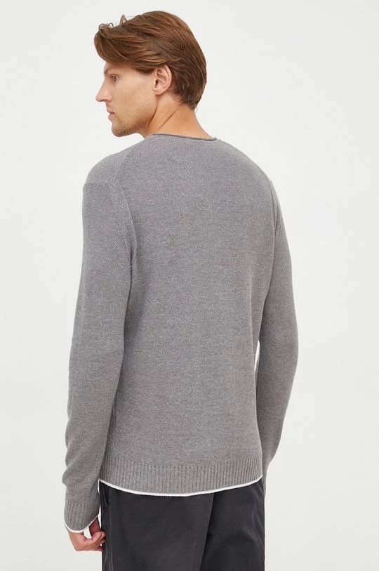Ανδρικά Χωρίς φερμουάρ Πουλόβερ United Colors Of Benetton γκρι, 5 Ανδρικά Χωρίς φερμουάρ Πουλόβερ United Colors Of Benetton γκρι, - Image 3