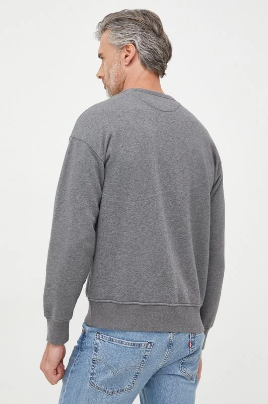 Ανδρικά Χωρίς φερμουάρ Μπλούζα United Colors Of Benetton γκρι, 5 Ανδρικά Χωρίς φερμουάρ Μπλούζα United Colors Of Benetton γκρι, - Image 3