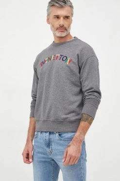 Ανδρικά Χωρίς φερμουάρ Μπλούζα United Colors Of Benetton γκρι, 10 Ανδρικά Χωρίς φερμουάρ Μπλούζα United Colors Of Benetton γκρι, -United Colors of Benetton Εκπτώσεις unnamed file 402