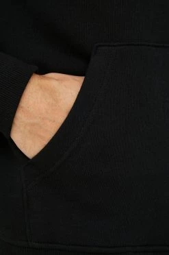 Ανδρικά Με φερμουάρ Βαμβακερή μπλούζα United Colors Of Benetton μαύρο, -United Colors of Benetton Εκπτώσεις unnamed file 441