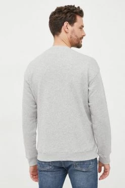 Ανδρικά Χωρίς φερμουάρ Βαμβακερή μπλούζα United Colors Of Benetton γκρι, -United Colors of Benetton Εκπτώσεις unnamed file 449