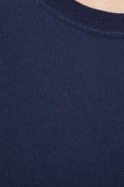 Ανδρικά Χωρίς φερμουάρ Βαμβακερό πουλόβερ United Colors Of Benetton χρώμα: ναυτικό μπλε, -United Colors of Benetton Εκπτώσεις unnamed file 456