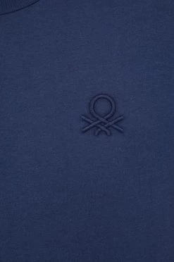 Ανδρικά Μακρυμάνικα United Colors Of Benetton - Βαμβακερό πουκάμισο με μακριά μανίκια σκούρο μπλε -United Colors of Benetton Εκπτώσεις unnamed file 473