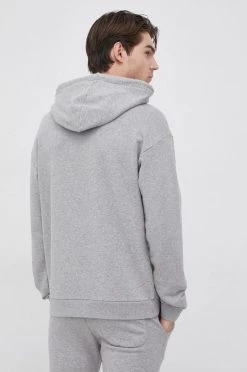 Ανδρικά Χωρίς φερμουάρ Βαμβακερή μπλούζα United Colors Of Benetton χρώμα: γκρι -United Colors of Benetton Εκπτώσεις unnamed file 481