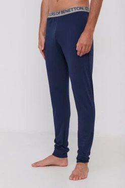 United Colors of Benetton Εκπτώσεις 33 Ανδρικά Πιζάμα Παντελόνι πιτζάμας United Colors Of Benetton χρώμα: ναυτικό μπλε