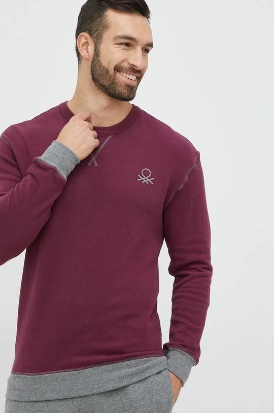 Ανδρικά Πιζάμα Πιτζάμα United Colors Of Benetton μοβ 5 Ανδρικά Πιζάμα Πιτζάμα United Colors Of Benetton μοβ - Image 3