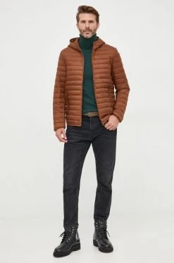 Ανδρικά Κοντά μπουφάν Μπουφάν United Colors Of Benetton καφέ,