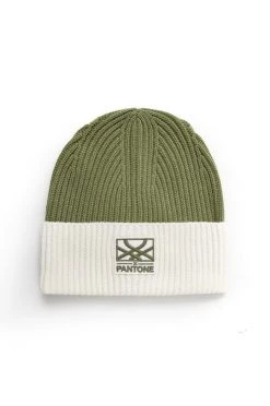 Σκουφιά Σκουφί από μείγμα μαλλιού United Colors Of Benetton X Pantone πράσινο