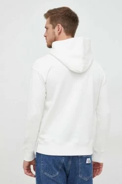 Ανδρικά Χωρίς φερμουάρ Μπλούζα United Colors Of Benetton άσπρο, με κουκούλα -United Colors of Benetton Εκπτώσεις unnamed file 562