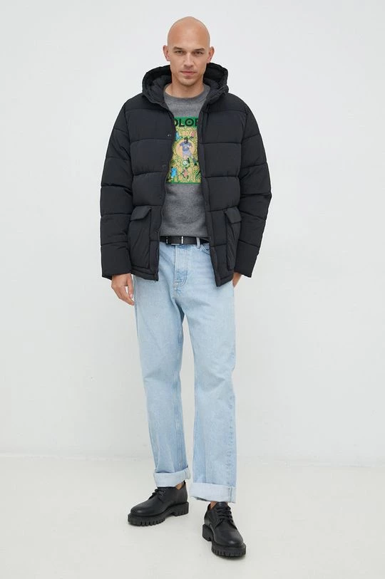 Ανδρικά Χωρίς φερμουάρ Μπλούζα United Colors Of Benetton X Colors γκρι 4 Ανδρικά Χωρίς φερμουάρ Μπλούζα United Colors Of Benetton X Colors γκρι - Image 2