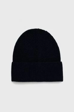 Ανδρικά Σκουφιά Σκουφί από μείγμα μαλλιού United Colors Of Benetton ναυτικό μπλε,