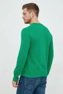 Ανδρικά Χωρίς φερμουάρ Πουλόβερ United Colors Of Benetton πράσινο, -United Colors of Benetton Εκπτώσεις unnamed file 620