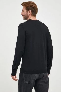 Ανδρικά Χωρίς φερμουάρ Μάλλινο πουλόβερ United Colors Of Benetton χρώμα: μαύρο, 9 Ανδρικά Χωρίς φερμουάρ Μάλλινο πουλόβερ United Colors Of Benetton χρώμα: μαύρο, -United Colors of Benetton Εκπτώσεις unnamed file 761