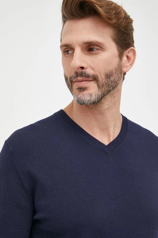 Ανδρικά Χωρίς φερμουάρ Πουλόβερ United Colors Of Benetton ναυτικό μπλε, 6 Ανδρικά Χωρίς φερμουάρ Πουλόβερ United Colors Of Benetton ναυτικό μπλε, - Image 4