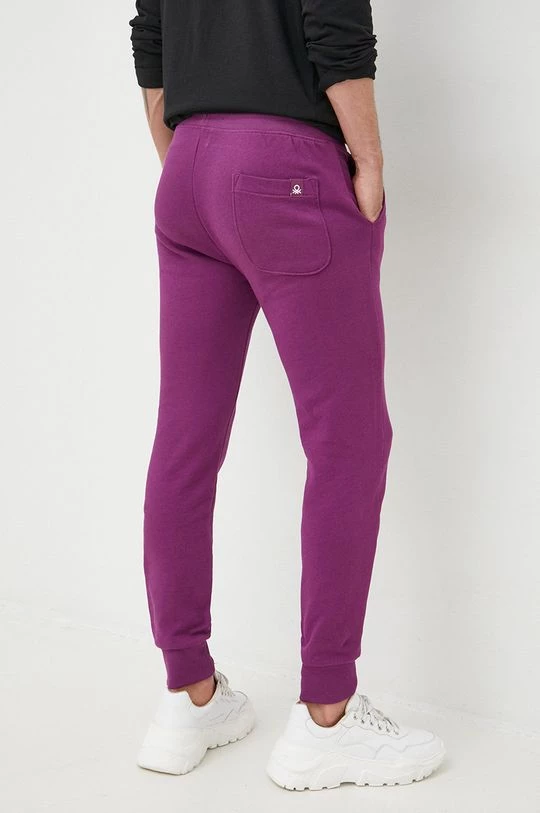 Ανδρικά Παντελόνια φόρμας Βαμβακερό παντελόνι United Colors Of Benetton μοβ 5 Ανδρικά Παντελόνια φόρμας Βαμβακερό παντελόνι United Colors Of Benetton μοβ - Image 3