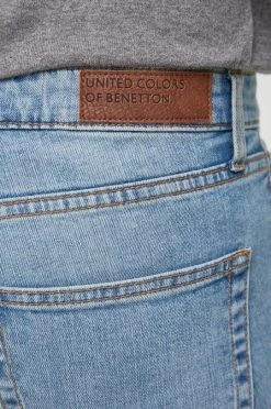 Ανδρικά Slim και Skinny Τζιν παντελονι United Colors Of Benetton ανοιχτό μπλε -United Colors of Benetton Εκπτώσεις unnamed file 817