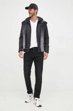 Ανδρικά Κοντά μπουφάν Μπουφάν United Colors Of Benetton μαύρο, -United Colors of Benetton Εκπτώσεις unnamed file 819